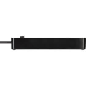 brennenstuhl Steckdosenleiste Ecolor 4-fach mit Schalter und 2x USB-Ladebuchsen