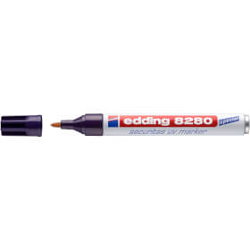 edding 8280 Securitas UV-Marker ausschließlich unter UV-Licht sichtbar