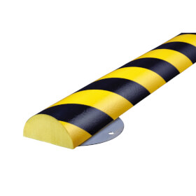 Knuffi Wallprotection Kit Typ C+ gelb/schwarz, zum Verschrauben, Länge: 1,0 m