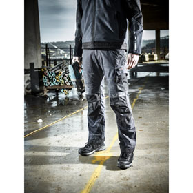Dickies Workwear Arbeitshose Passform Dickies in Bundhose kaufen Pro hochwertige modischer strapazierfähige und grau-schwarz