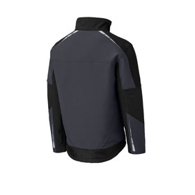 Softshell-Jacke grau-schwarz kaufen hochwertige Pro Reflexelementen und Workwear Dickies mit Arbeitsjacke strapazierfähige Dickies