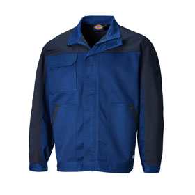 Dickies Workwear Everyday Bundjacke blau Arbeitsjacke mit verstellbaren  Ärmelbündchen und verdecktem Reißverschluss kaufen