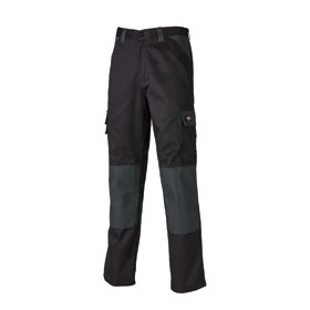 Dickies Workwear Everyday Bundhose schwarz - grau Arbeitshose mit Gürtelschlaufen und vielen Taschen
