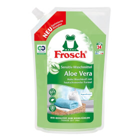 Frosch Aloe Vera Sensitiv - Waschmittel gewebeschonend für alle Textilien