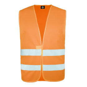 Warnschutzwesten Warnbekleidung Herren Farbe: fluoreszierend orange