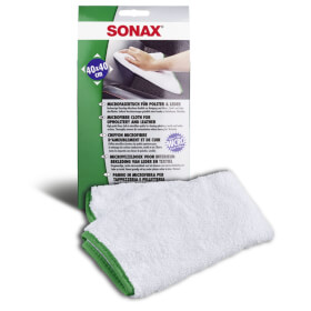 sonax Microfasertuch für Polster & Leder flauschiges Microfasertuch zur Reinigung von Polster - , Textil - und Lederoberfläc