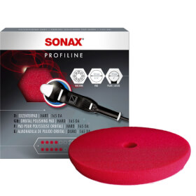 Sonax ExzenterPad hart 165 Schwamm zum Schleifpolieren von verkratzten und verwitterten Fahrzeuglacken
