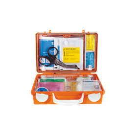 Söhngen Erste Hilfe Koffer Kindergarten QUICK-CD Kombi orange mit