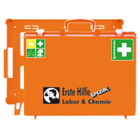 Söhngen Erste-Hilfe-Koffer Labor und Chemie Basisinhalt nach DIN