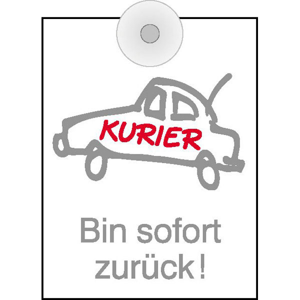 https://www.wolkdirekt.com/images/600/432848/parkausweis-anhaenger-kurier-bin-sofort-zurueck-weiss-grau-rot.jpg