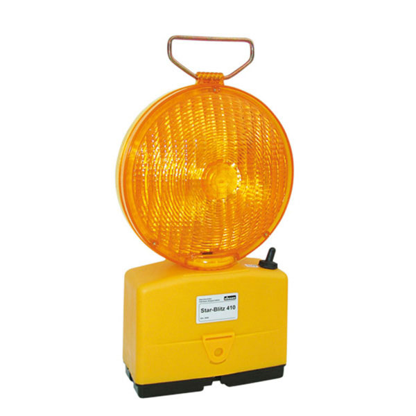 Baustellen-Warnleuchte Star-Flash LED 610 doppelseitig gelb zur  Schnellabsicherung nach TL oder europäischer Norm kaufen